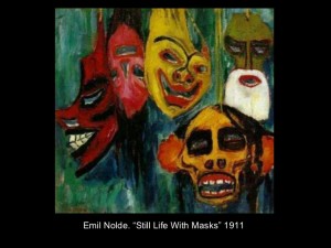 EXPR. EMIL NOLDE Still life with masks