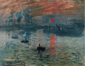 Impresión de la salida del Sol de Claude Monet